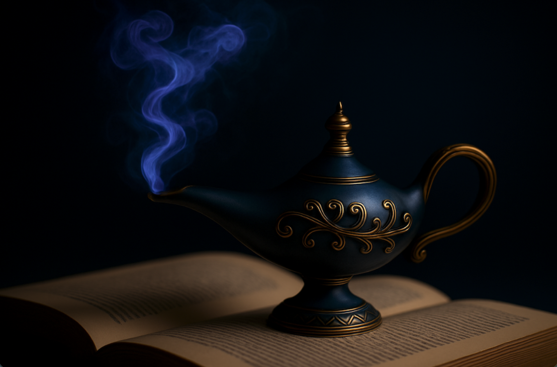 CV Genie Lamp background